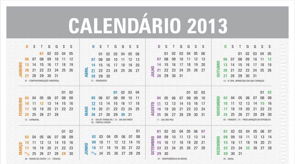 Calendário Janeiro Feriados, Datas Comemorativas 2024